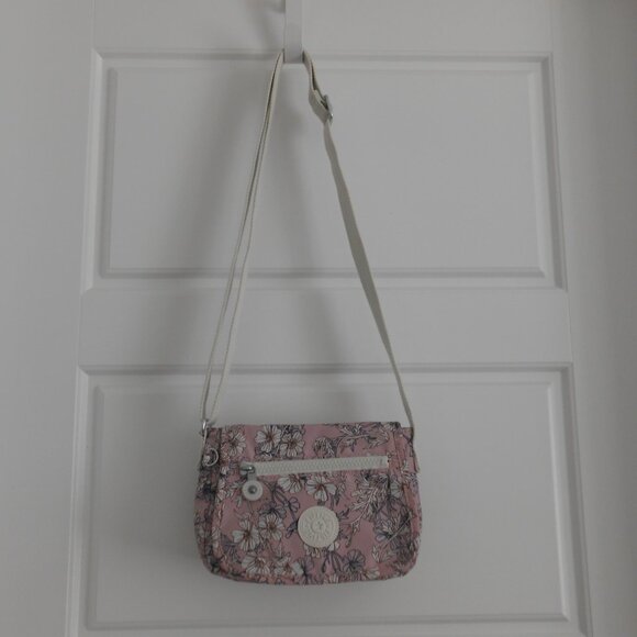 Kipling Sabian Mini bag Pristine Pink Poppy Crossbody Bag - Picture 11 of 16